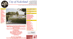 Desktop Screenshot of ci.nederland.tx.us